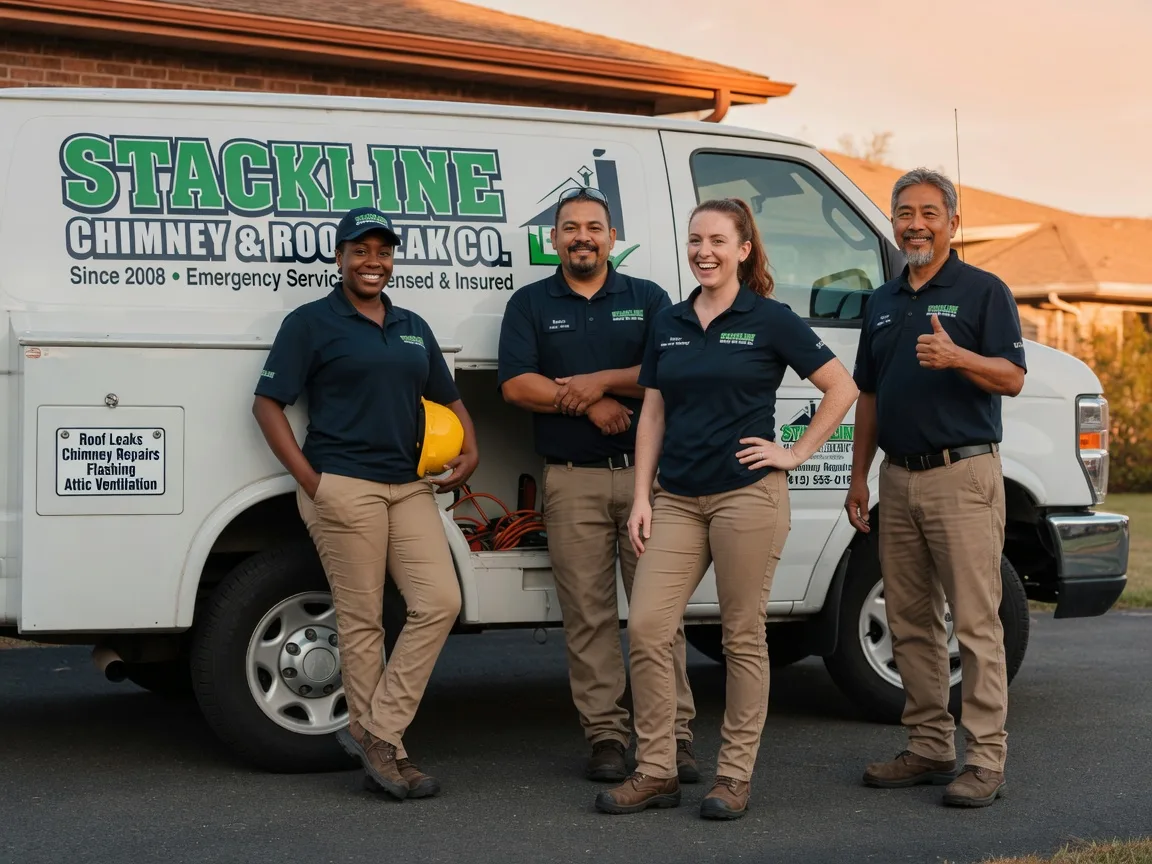 Chimney flashing repair company in Mill Spring, NC